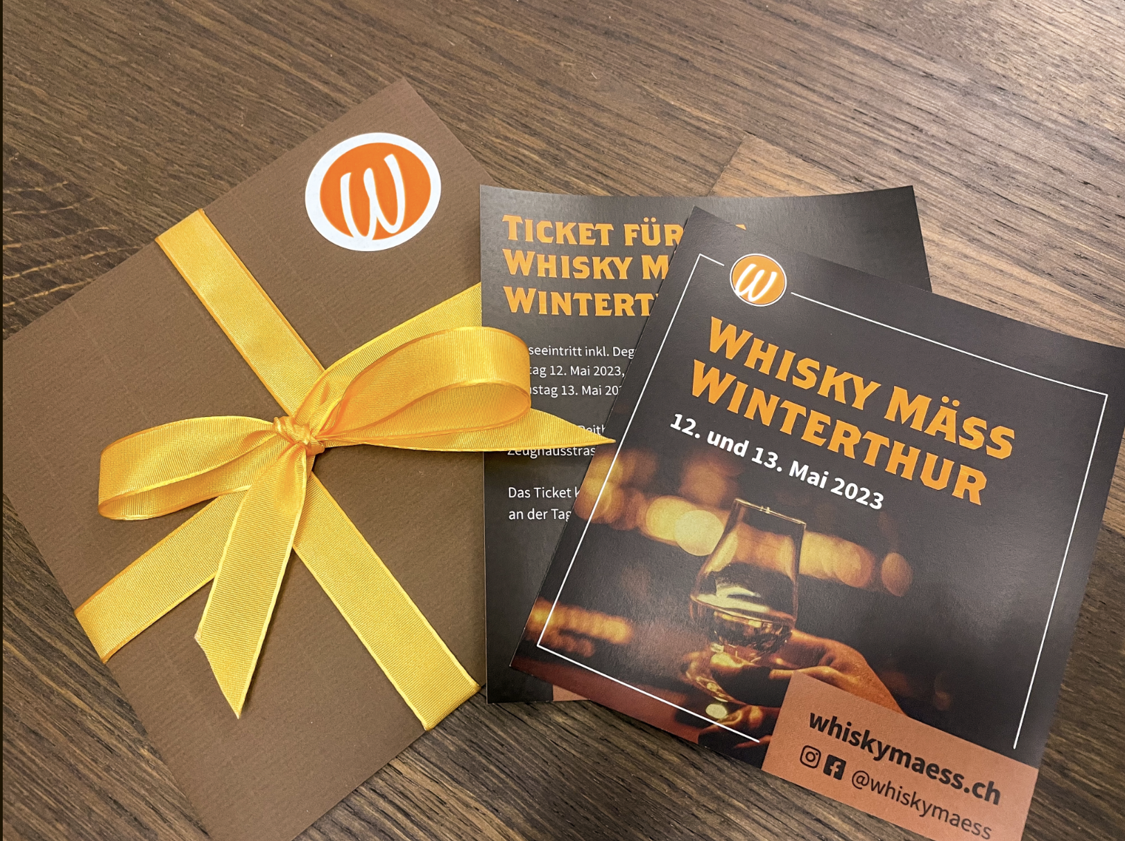 Gutschein für die Whisky Mäss in Winterthur.